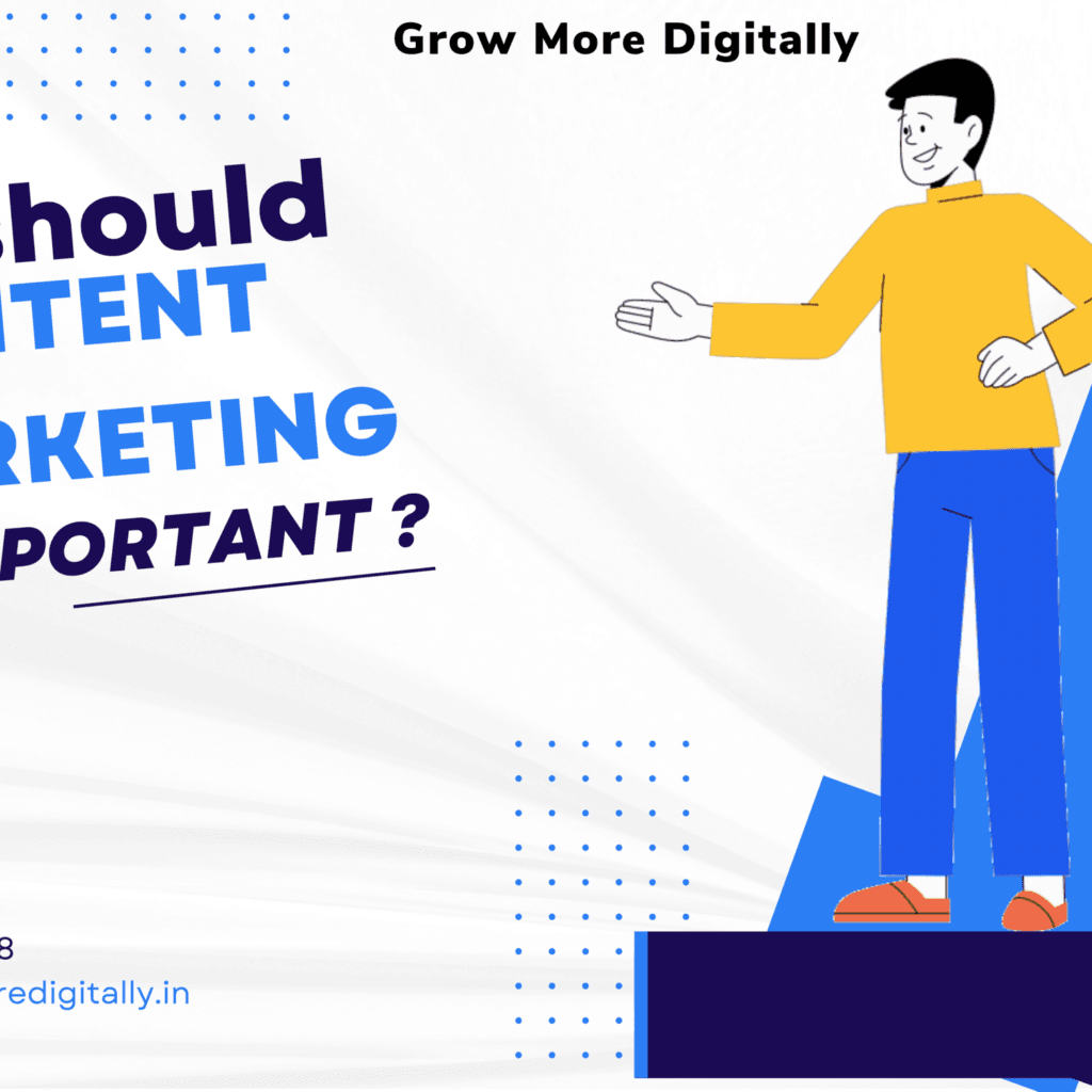 Why Should Content Marketing Be Important Grow More Digitally 7283