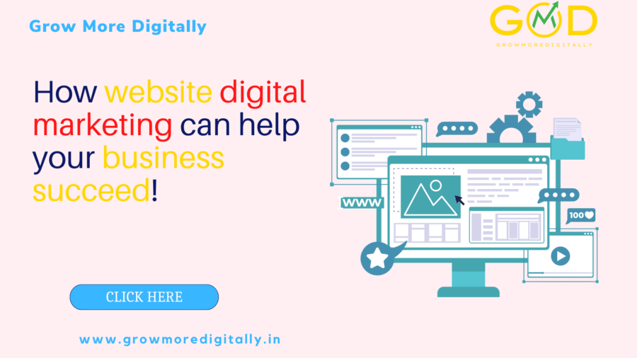 How website digital marketing can help your business succeed!