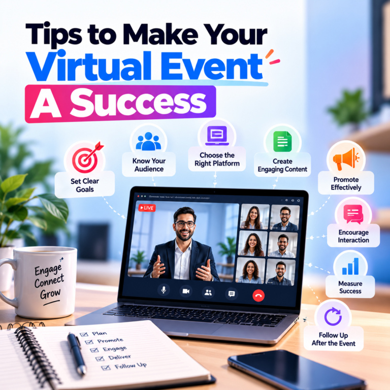 Tips to Make Your Virtual Event A Success