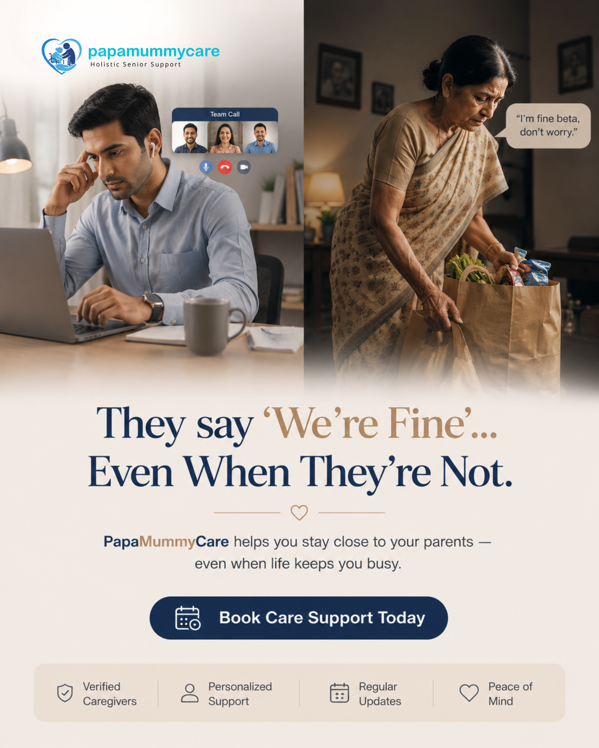 PapaMummyCare social media post